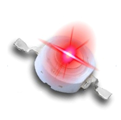 1w红光LED灯珠